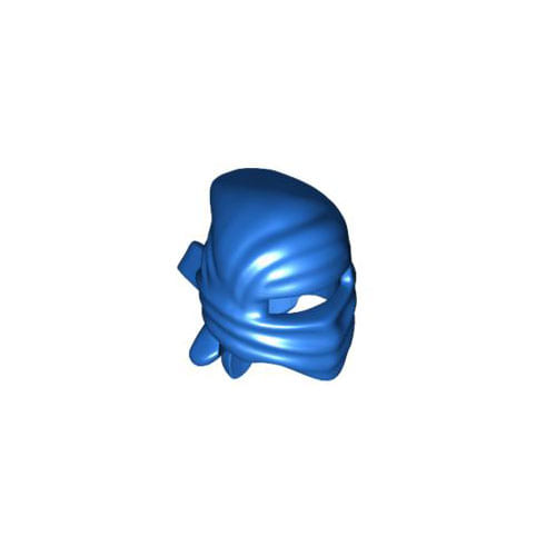레고 부품 닌자 복면 파란색 Blue Minifigure, Headgear Ninja Wrap 4641678