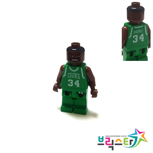 레고 피규어 미프로농구 폴 피어스 NBA Paul Pierce, Boston Celtics #34