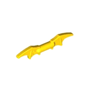 레고 부품 무기 배트맨 부메랑 노란색 Yellow Minifigure, Weapon Batman Bat-a-Rang 6173918