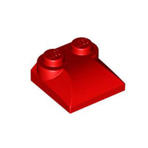 레고 부품 변형 브릭 빨간색 Red Brick, Modified 2 x 2 x 2/3 Two Studs, Curved Slope End 4220515