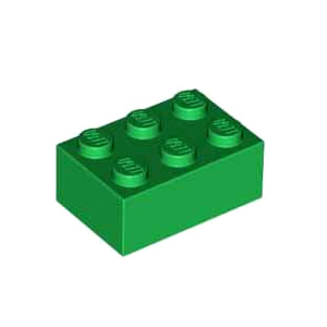레고 부품 브릭 블럭 녹색 Green Brick 2 x 3 4109674