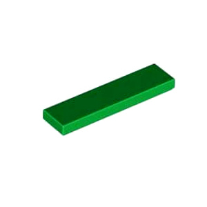 레고 부품 타일 녹색 Green Tile 1 x 4 243128