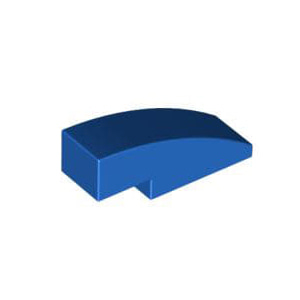 레고 부품 커브 경사 슬로프 파란색 Blue Slope Curved 3 x 1 4543998