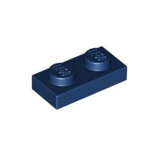 레고 부품 플레이트 다크 블루 Dark Blue Plate 1 x 2 4528981