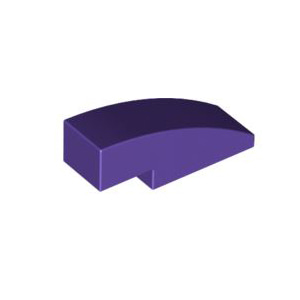 레고 부품 커브 경사 슬로프 다크 퍼플 Dark Purple Slope, Curved 3 x 1 6103449