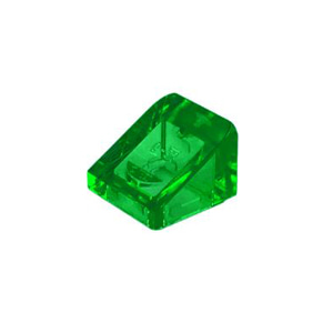 레고 부품 경사 슬로프 투명 녹색 Trans-Green Slope 30 1 x 1 x 2/3 4244573
