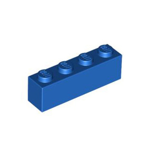 레고 부품 브릭 블럭 파란색 Blue Brick 1 x 4 301023
