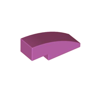 레고 부품 커브 경사 슬로프 미디엄 라벤더 Medium Lavender Slope Curved 3 x 1 4619514