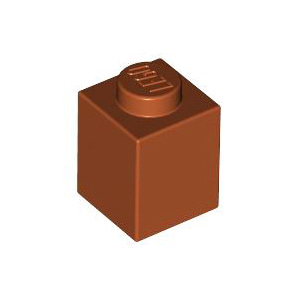 레고 부품 브릭 블럭 다크 오렌지 Dark Orange Brick 1 x 1 6254484